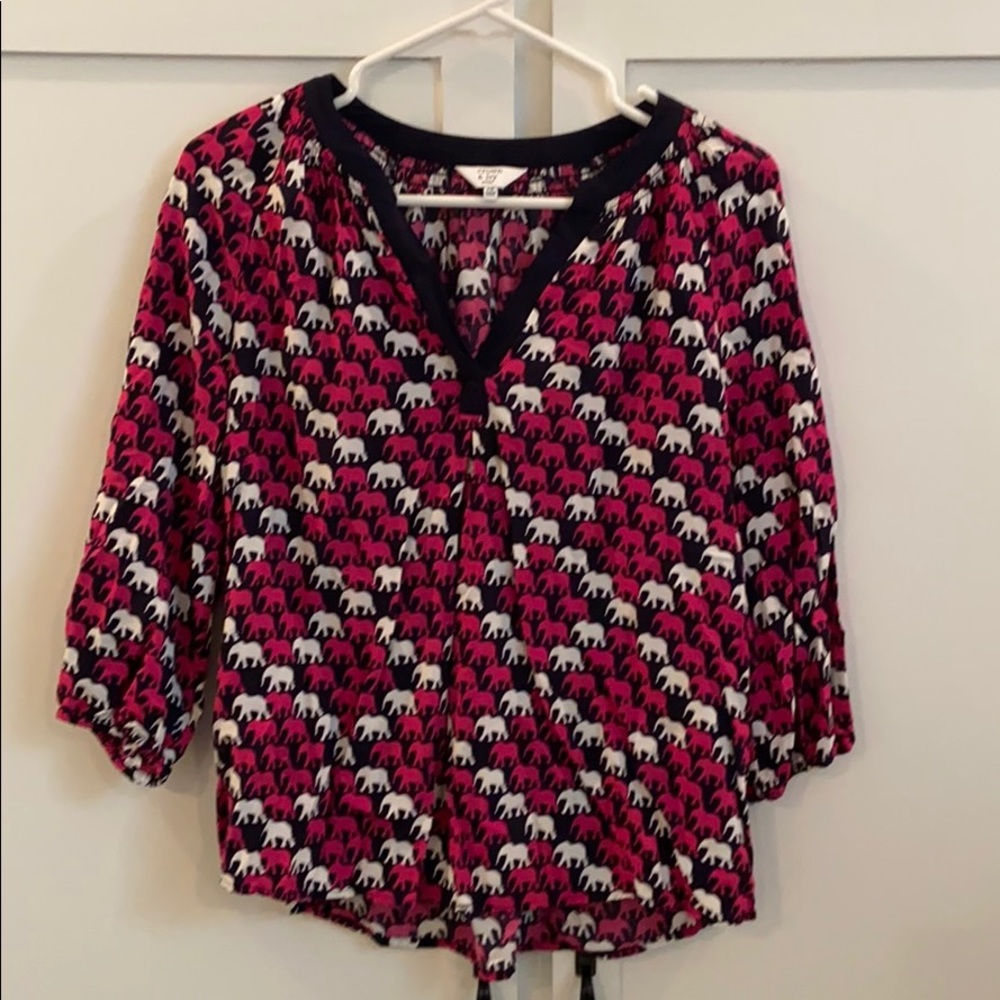 Cute elephant blouse